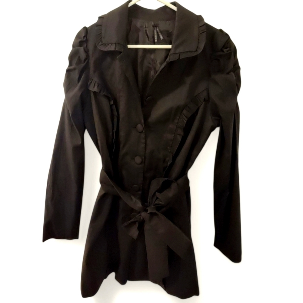 NWOT Lapis Trench Coat, XL, measures to a med